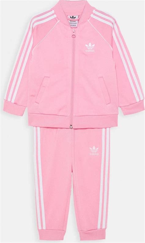 baby roze adidas trainingspak